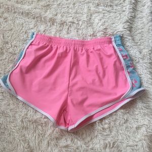 NWOT Krass & Co.: Pink Sailor Workout Shorts